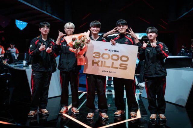 T1 ‘페이커’ 이상혁, LCK 3천킬 대기록 달성