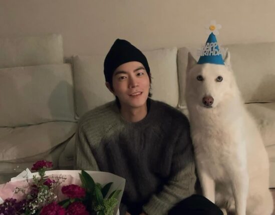 홍종현, 반려견 ‘진이’와 함께한 생일파티…”축하해 주셔서 감사합니다”
