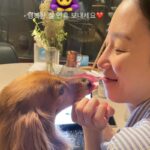서현진, 반려견 ‘시더’와 꿀 뚝뚝 눈 맞춤…”새해에 세운 계획은”