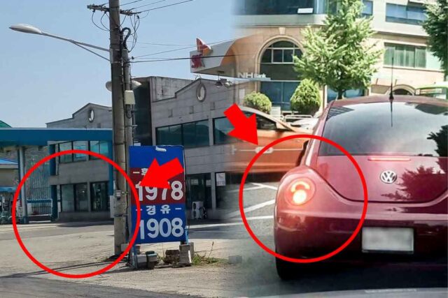 “이런 운전자가 진짜 위험!” 주유소 출차 시 방향지시등 논란, 무조건 이게 정답