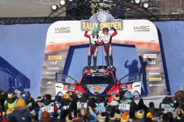 현대차 월드랠리팀, WRC 스웨덴 랠리도 우승