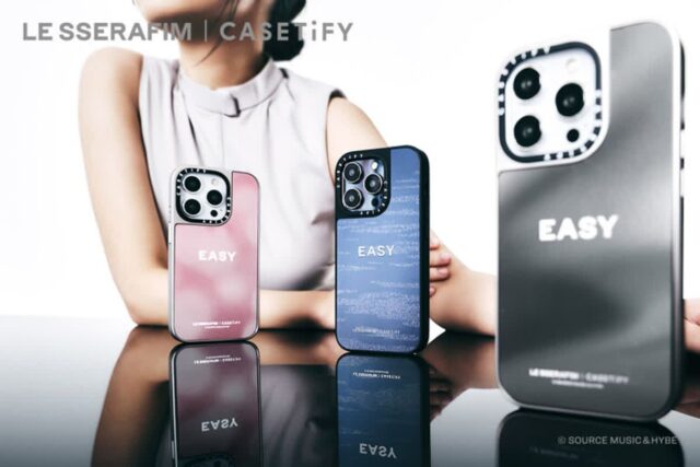 케이스티파이, 르세라핌 ‘EASY’ 발매 기념 첫 테크 액세서리 컬렉션 발표