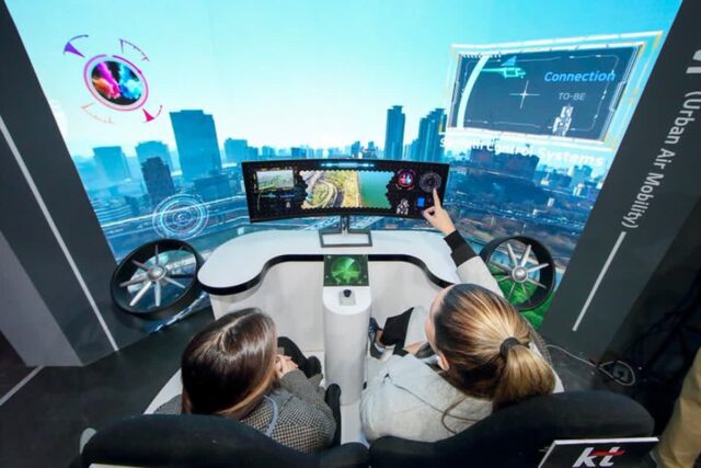 [MWC 2024] 130년 통신 업력의 힘… KT, UAM 하늘길도 안전하게