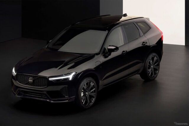볼보 XC60 리차지, 블랙 컬러 테마의 특별판 출시