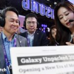 ‘디지털금융 혁신’ MWC 찾은 진옥동 신한금융 회장