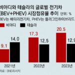 “전기차 수요 정체기에 더 투자”… 테슬라-비야디, 공장증설 경쟁
