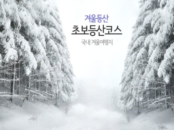 겨울등산 초보등산코스 선자령 대표 국내 겨울여행지