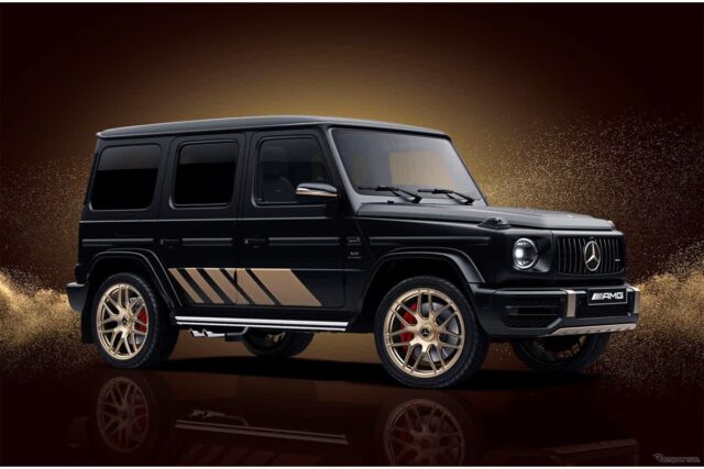 “일본에서 공개된 금뿌린 차” 메르세데스 AMG G63 그랜드 에디션