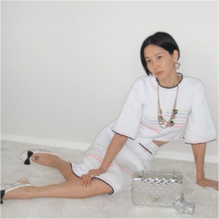 김나영 패션 샤넬 슬링백 구두 & 샤넬백 실버가방 가격은?