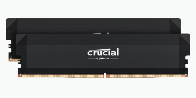 대원씨티에스, 마이크론 크루셜 DDR5 프로 6000MHz 메모리 선보여