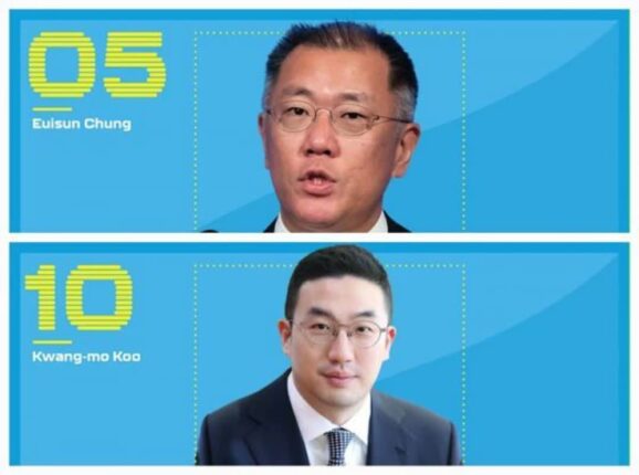 정의선·구광모, 車 업계 ‘파워 50인’ 선정…“거물로 통했다”