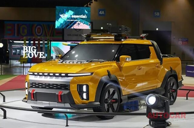 KG 모빌리티, 2025년 초 전기 4×4 픽업 출시 예정