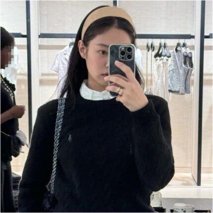 제니 파리 여행패션 폴로랄프로렌 케이블 니트 스웨터 가격은?