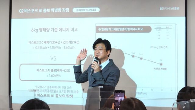 이무형 삼성전자 DA사업부 부사장 “비스포크 AI 콤보 개발 3년, 건조 성능 동일 구현에 집중했죠”