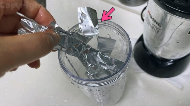 호일을 ‘믹서기’에 넣으면 정말 이렇게 된다고!?