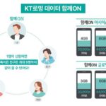 KT “로밍 신청하면 5명 함께 데이터 사용 가능”