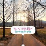 경기도 주말 나들이 남양주 여행 양평 남양주 물의 정원