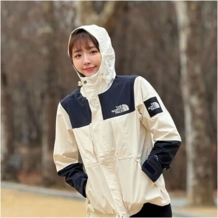 성해은 노스페이스 바람막이 봄패션 여자 운동복 추천