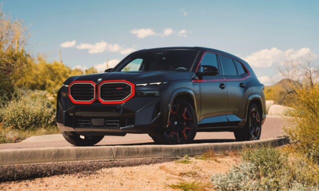 제로백 3초대를 자랑하는 M 고성능 플러그인 하이브리드 SUV BMW XM 레드 라벨