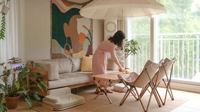 무더운 여름, 집에서 시원하게 홈캠핑을 즐기다! | 30평대 아파트 인테리어