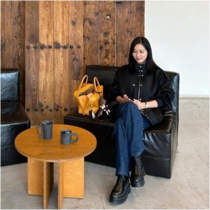 고소영 데일리룩 오버핏 자켓 미우미우 가방 가격은?