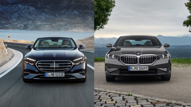 2024 메르세데스 벤츠 E 클래스 E200 VS 2024 BMW 5시리즈 520i 외관 실내 성능 대결 엔트리 기준 [EP.4]