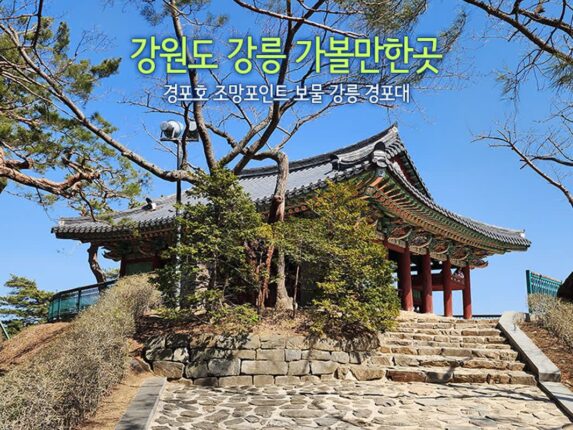 강원도 강릉 가볼만한곳 경포호 조망 포인트 보물 강릉 경포대