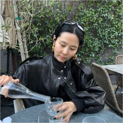 김나영 여행 패션 케이트 KHAITE 오버핏 가죽 자켓 가격은?