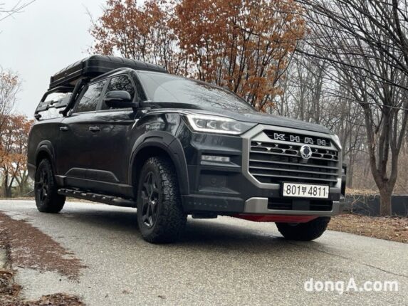 [신차 시승기]SUV 명가가 만든 진격의 ‘픽업 트럭’