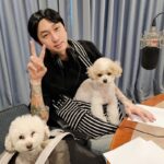 슬리피, 반려견 ‘퓨리♥릴리’와 라디오 동반 출연…”퓨릴리랑 같이 라디오 성공”