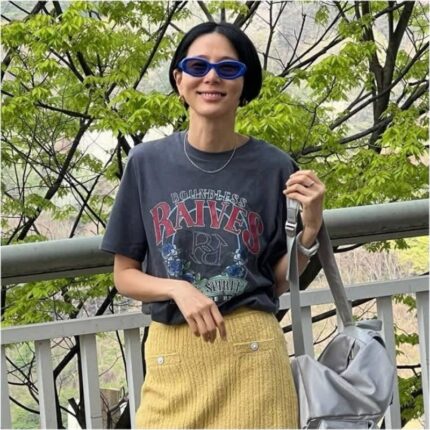 김나영 패션 데일리백 백팩 실버 가방 브랜드는?