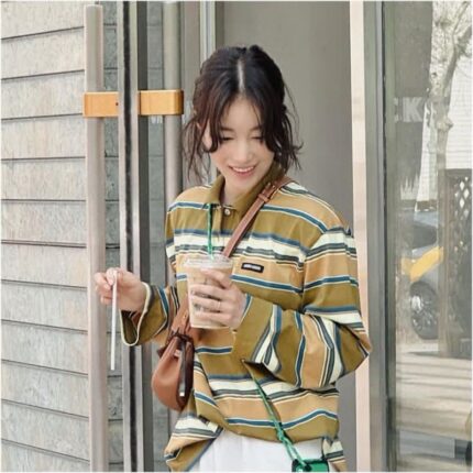 기은세 캐주얼한 봄패션 크로스백 초신상 에르메스 가방은?