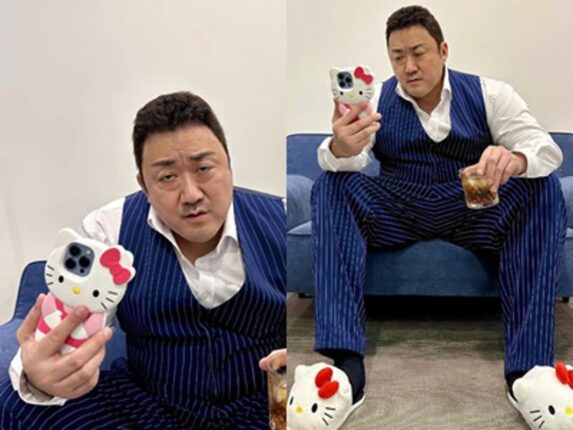 최근 고양이 캐릭터와 사랑에 빠진 배우 근황