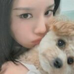 권은비, 반려견 ‘금비’의 세 번째 생일 축하…”생일 축하해 금비야”