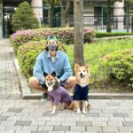 이기우, 유기견 출신 반려견 ‘테디♥차차’와 가족사진 찰칵!