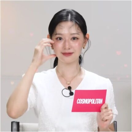 인마이보자기 공개한 김지원 코스모폴리탄 불가리 목걸이 귀걸이 가격은?