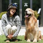 문정희, 반려견 ‘마누’와 다시 찾은 옛 동네…”공기 좋고 햇살 좋아”