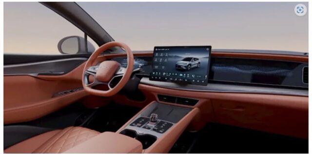 중국 BYD, 시 라이온 07 인테리어 사진 공개