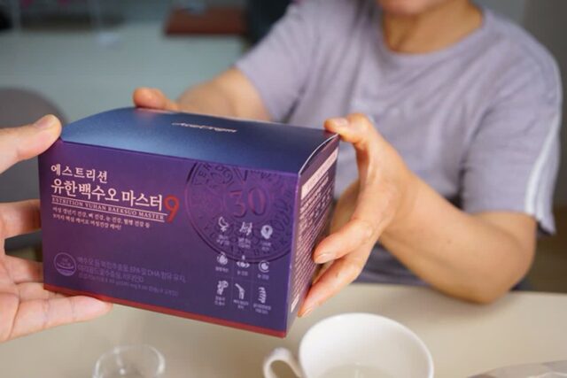 엄마 갱년기증상을 위해 선물한 뉴오리진 에스트리션 유한백수오