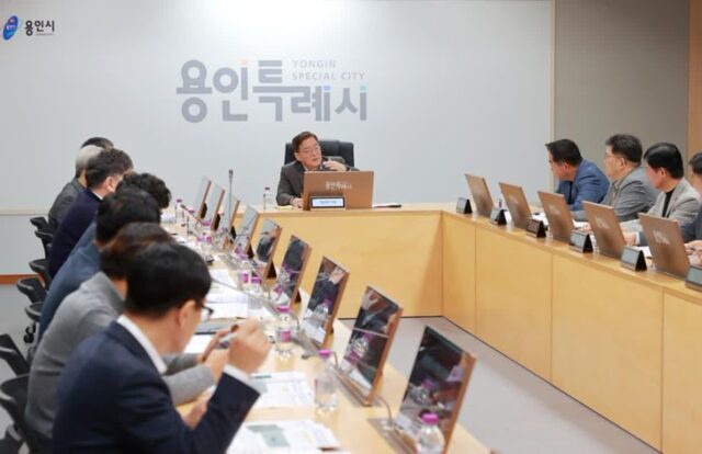 용인특례시, ‘용인 첨단시스템반도체 클러스터 국가산단’ 인허가 지원 TF 회의 개최