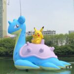 [르포] “석촌호수에 라프라스 둥둥”…포켓몬이 점령한 잠실 가보니