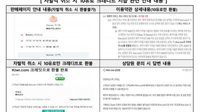 40만원 日항공권 환불 요청하니 1만5천원 돌려준다는 여행사