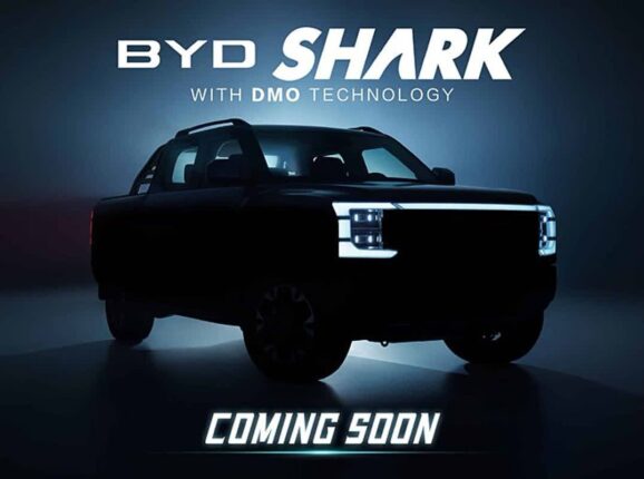 BYD, 첫 전기 픽업트럭 차명 ‘샤크’ 공개
