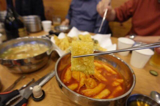[잠실새내역 튀김맛집] 스윙분식당