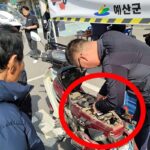 “이 시스템 덕에 큰 사고 면해” 고령 이륜차 운전자.