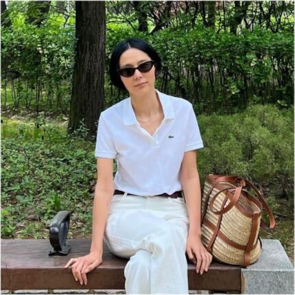 클래식한 여름코디 추천템 김나영 패션 라코스테 폴로 셔츠 가격은?