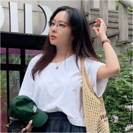 소유진 여름코디 데일리백 프라다 가방 크로셰 토트백 라피아백 요즘 가격은?