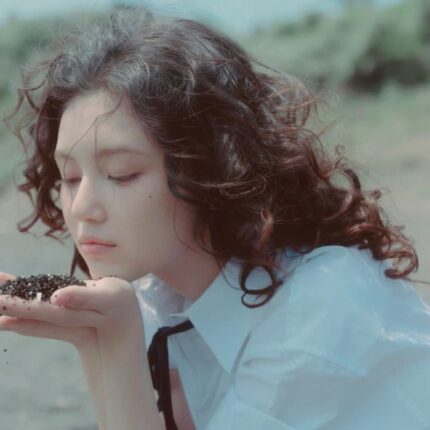 여자 긴머리 굵은 히피펌 뉴진스 다니엘 헤어