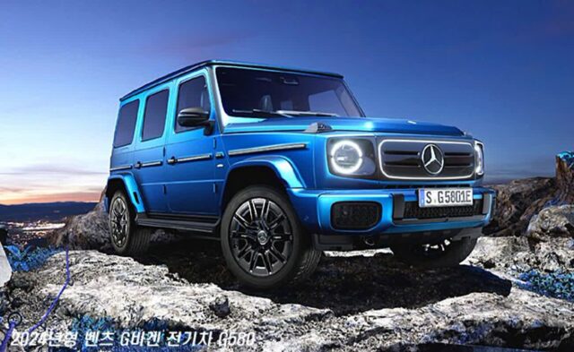 [디자인칼럼] 벤츠의 전기 동력 SUV 모델, G580의 디자인