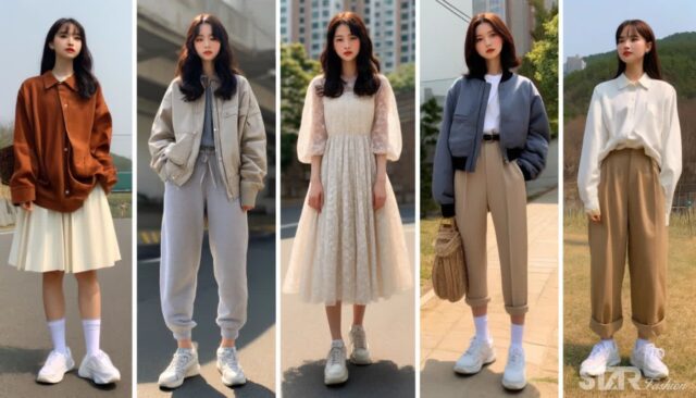 봄나들이에 어울리는 아웃도어 스타일링 제안